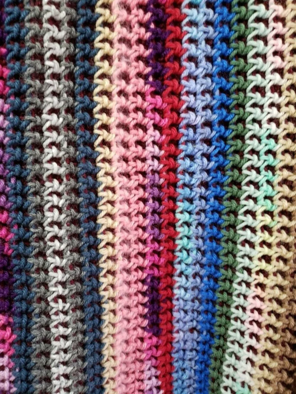 Vintage Boho 58X34 Crochet Afghan Throw Blanket 5